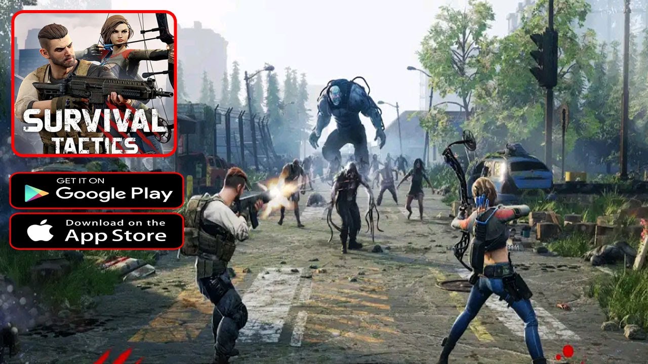 Survival Tactics: Zombie RPG - Gameplay Walkthrough Part 1