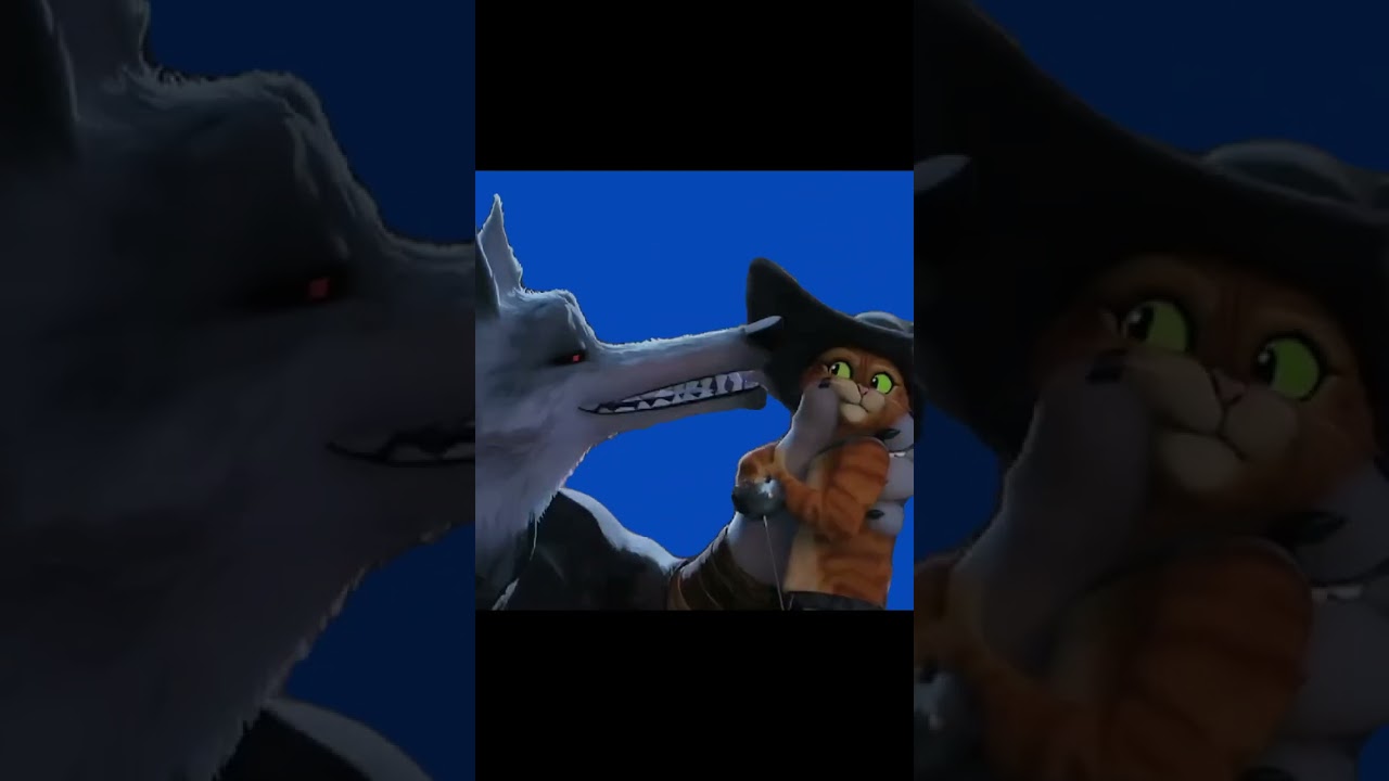 Puss in Boots "You're Not Living Up To The Legend" Blue Screen