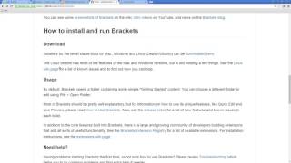 7 How to Brackets open source resoures
