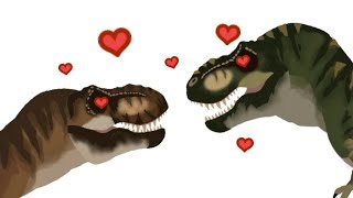 T-Rex Buck & Doe Test Animation Dc2 Dxanimate