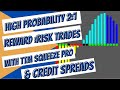 How to Place High Probability 2:1 Reward: Risk Trades Utilizing the TTM Squeeze Pro & Credit Spreads