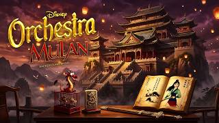 🌸 Reflections with Mulan ⛩️ Calm yet Powerful Disney Orchestra | Study, Work & Deep Concentration |