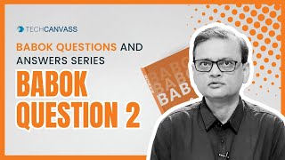 CBAP Practice Question - 2 | BABOK Questions | Techcanvass