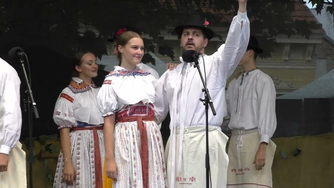 Strážnické vinobraní - pásmo strážnických souborů Danaj, Žerotín, Demižón s cimbálovými muzikami II.