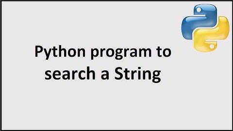 Check if Substring is Present in a Given String Using Python
