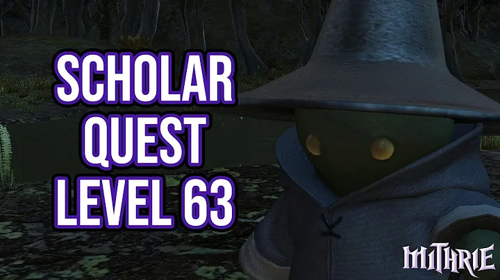 FFXIV 4.0 1159 Scholar Quest Level 63