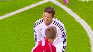 Cristiano Ronaldo Ironic Smile