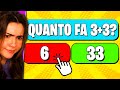 FACCIO UN TEST PER STUPIDI