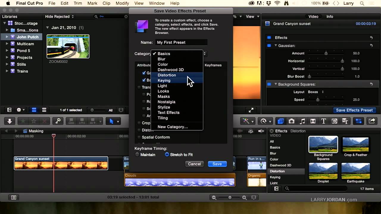 presets final cut pro x free