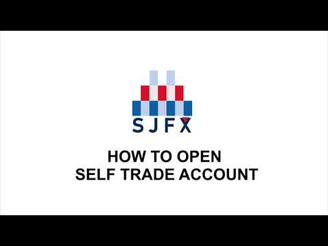 How open self trade account.