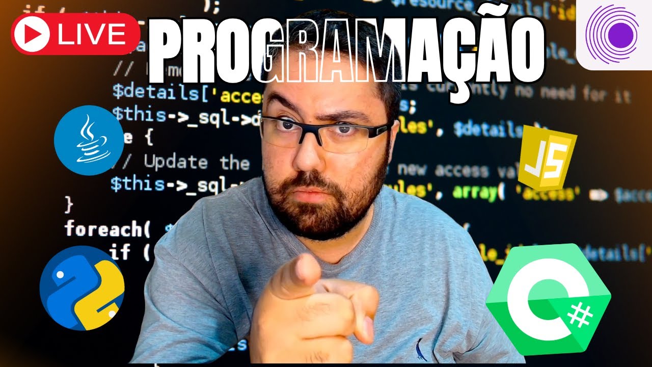 [🔴 Ao Vivo] Como eu aprenderia a programar em 2025 (se pudesse recomeçar)