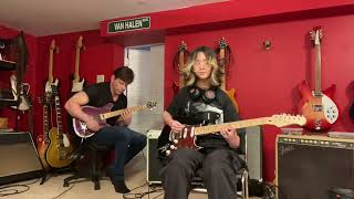 Liv and John play “Dirty Deeds (Done Dirt Cheap) by AC/DC !!