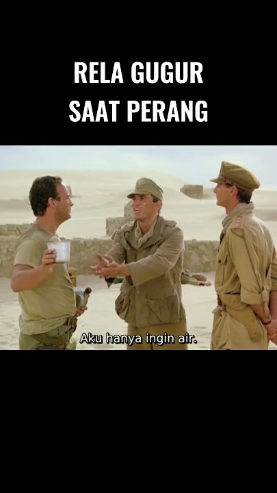 rela gugur saat perang demi  setetes air #shorts