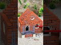 DIY Tiny House Construction | Making a Beautiful Miniature Villa with Real Bricks