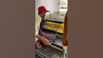 Stairs light installation #shortbeta #shortsfeed #youtube