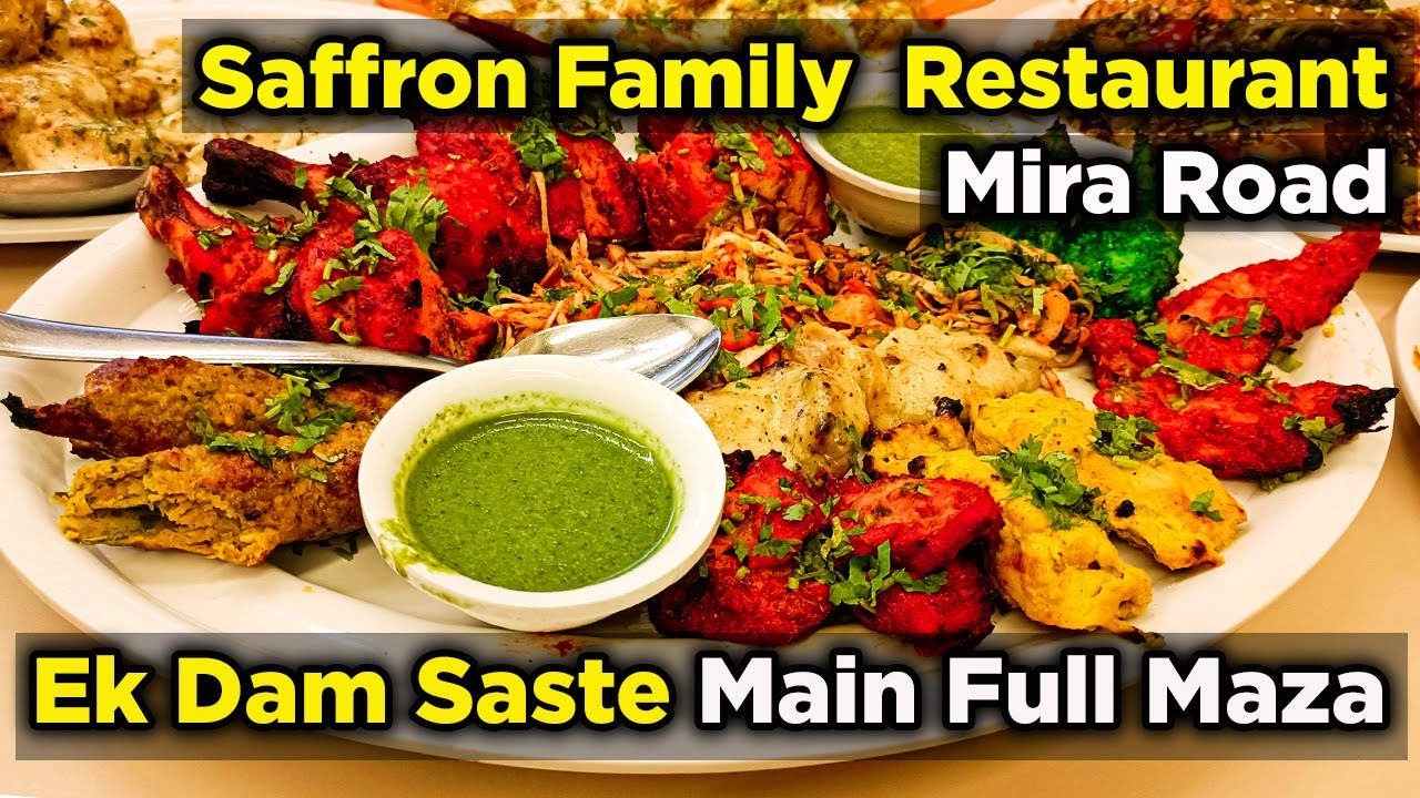 Saffron Mira Road Saffron Family Restaurant Ek dam saste main full