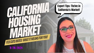 Uncovering Changes in California Housing Market (September 28, 2024)