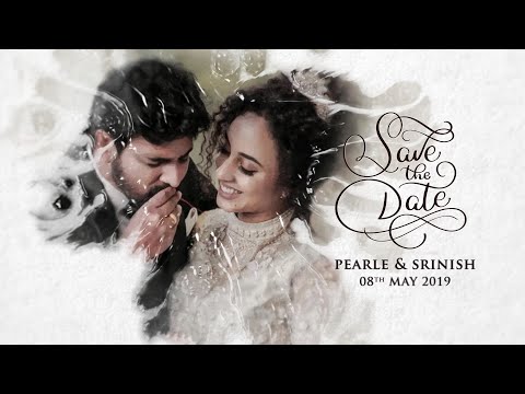 romantic-wedding-invitation-|-pearle-&-srinish-|-save-the-date