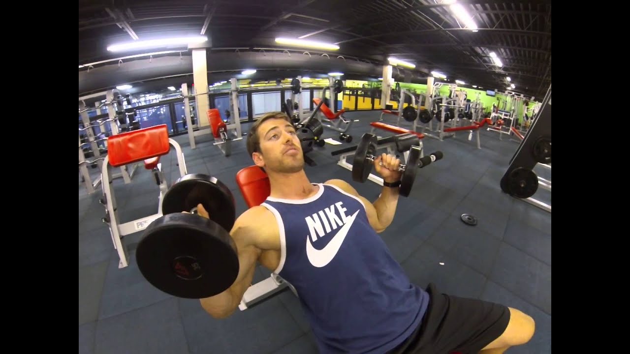 Chest Dumbbell Incline Twist Press Youtube