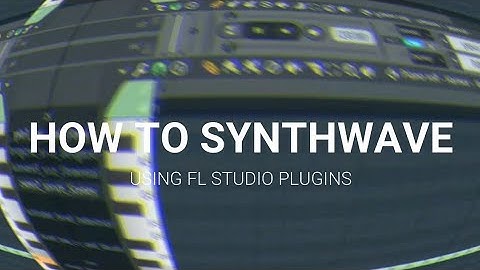 How to Synthwave with FL Studio Stock Plugins (Free FLP)