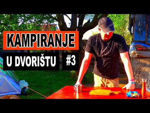 Kampiranje u dvorištu  #3 - Pecčeni krumpir na žaru