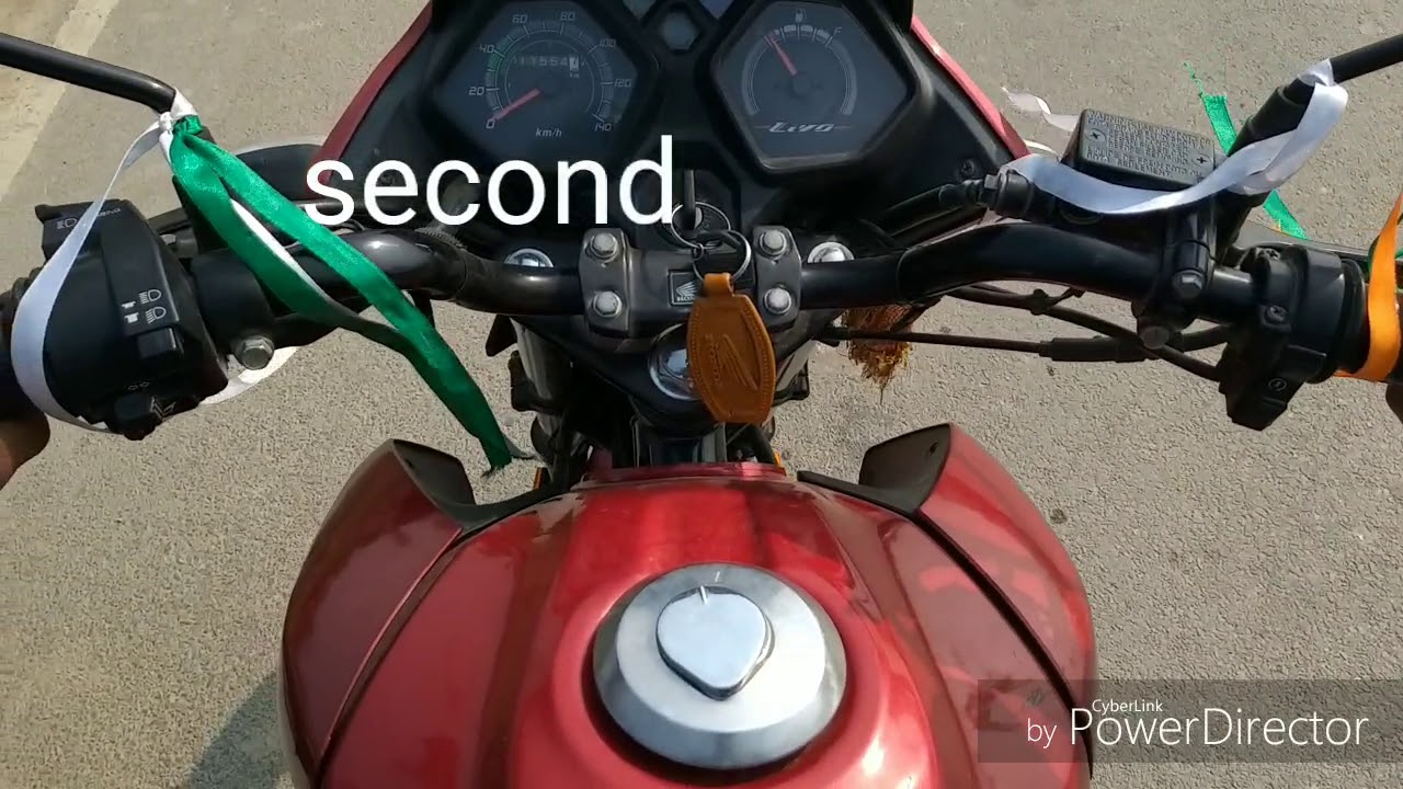 Honda Livo vs tvs victor drag race