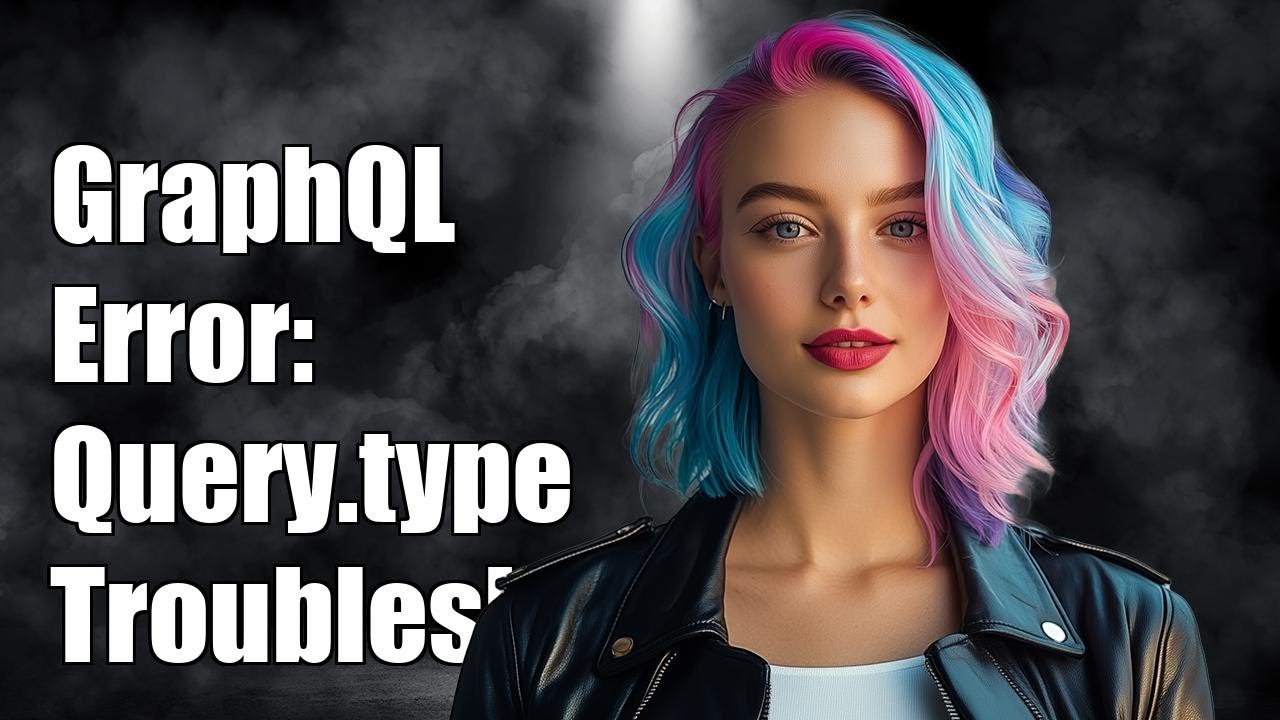 GraphQL Error: Query.type Field Must Be Output Type - Troubleshooting ...