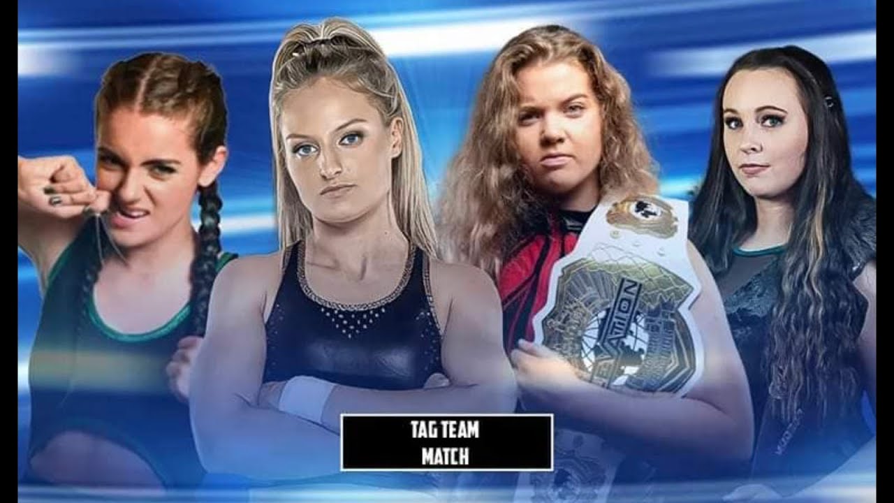 Amara Jayde & Millie Mckenzie vs Zizi & Ivy | Elevation Wrestling