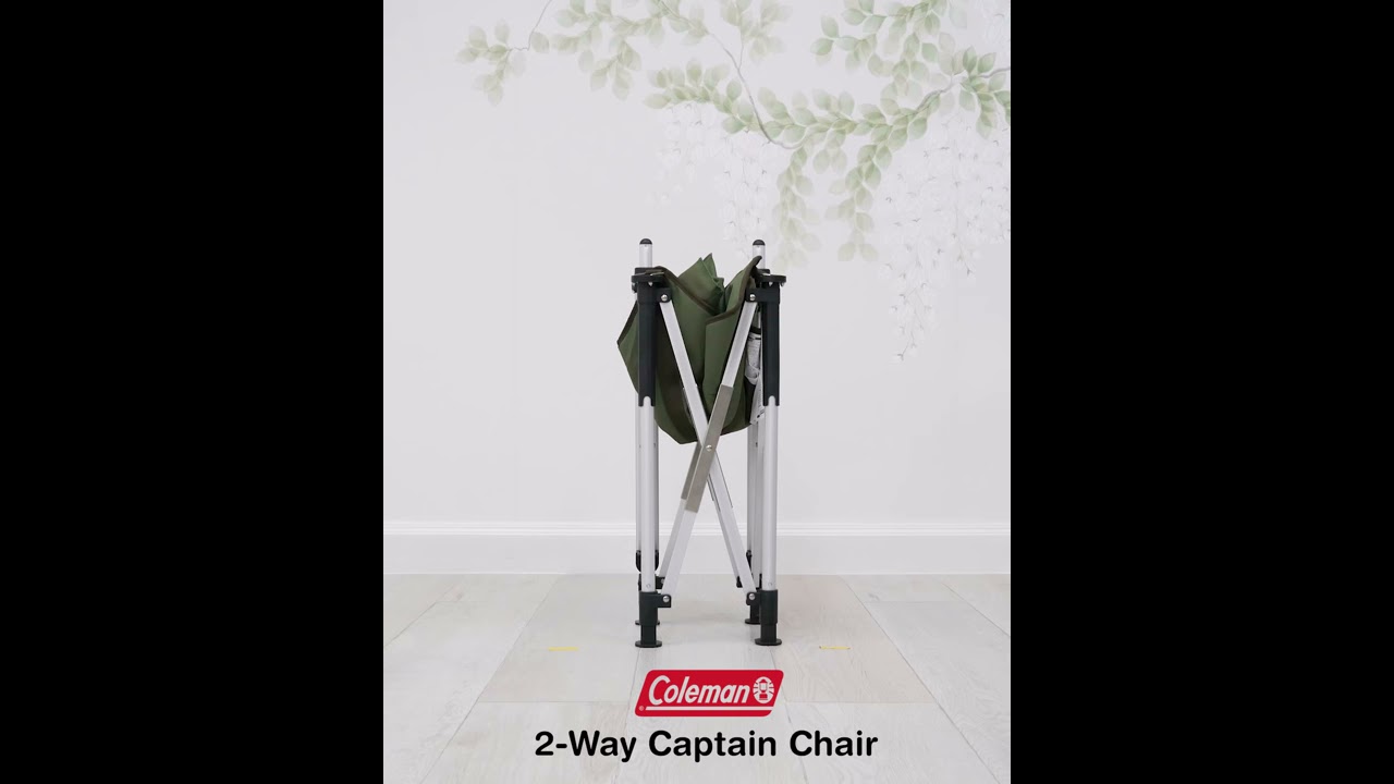Coleman 2-Way Captain Chair 🪑 - YouTube