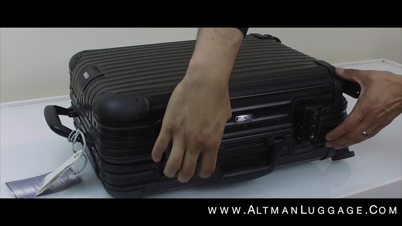 Rimowa Topas Stealth Cabin Multiwheel IATA –