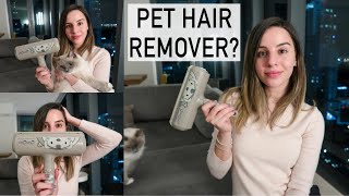 How to remove pet hair? || Chom Chom roller review