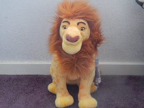 mufasa plush toy