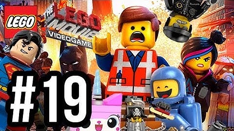 The LEGO Movie Videogame Walkthrough PART 19 - SUPERHEROES!! (PS4 XBOX ONE WiiU PC Gameplay 1080p)