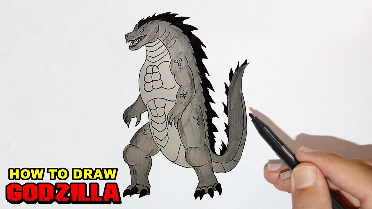 Godzia Monsters How To Draw For Kids Ages 8-12: New Version 2023