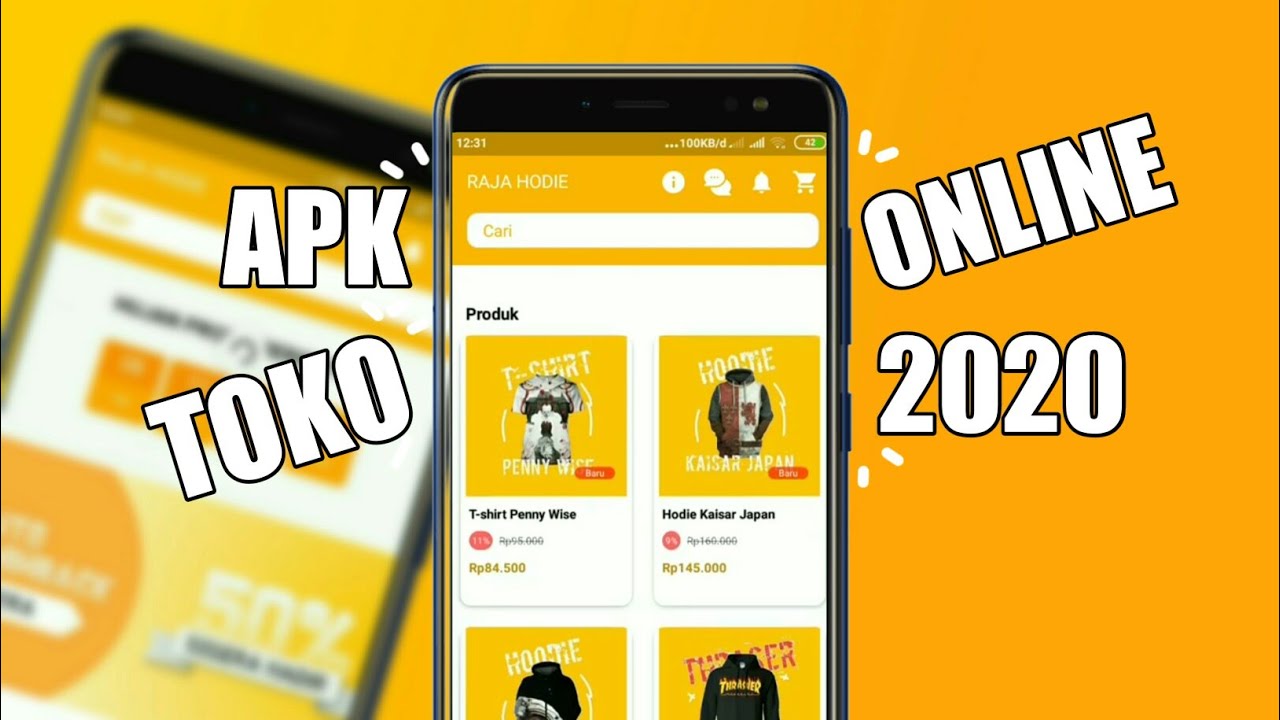 TUTORIAL CARA BUAT  APLIKASI  ONLINE SHOP GRATIS DAN MUDAH  