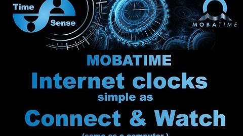 MOBATIME - analog IP clock - NTP POE - by TIME SENSE