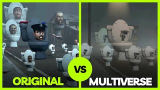 SKIBIDI Original VS Multiverse #43