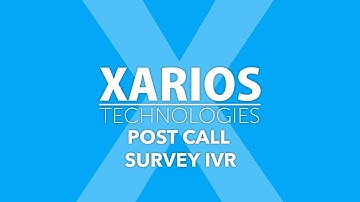 Post Call Survey IVR