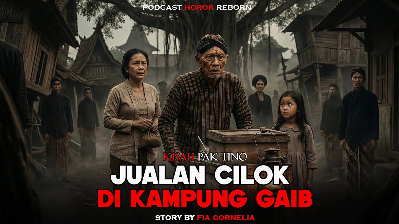 KISAH PAK TINO | JUALAN CILOK DI KAMPUNG GAIB