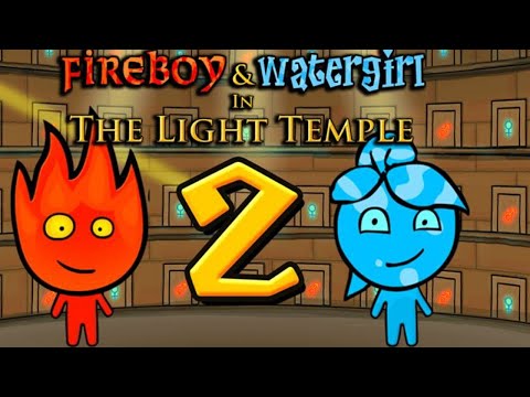 Jogo Fogo e Água? Fireboy e Watergirl 3 Fases 1,2,3,4 
