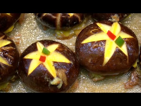 korean traditional pan fried delicacies / 명절음식 추석전 - 모둠전 /  korean street food