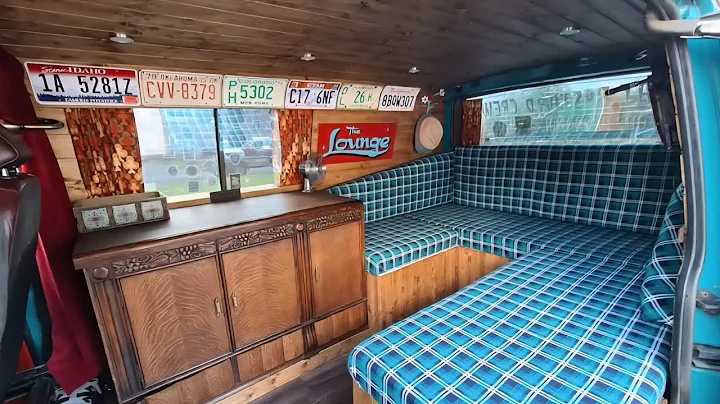 DIY CAMPER INTERIOR SEATING VW T4