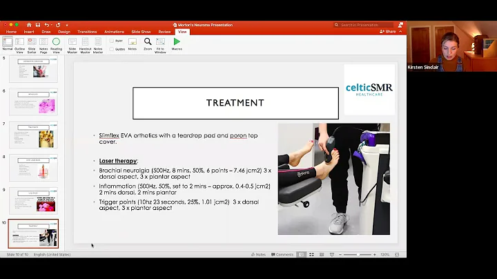 MLS Therapeutic Laser Case Study | Morton's Neuroma