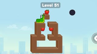Snake Puzzle Slither to Eat Level 51 Walkthrough Solution