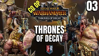 ARCHAONS FALL - Tamurkhan & Epidemius Co-Op - Thrones of Decay Nurgle - Total War: Warhammer 3 #3