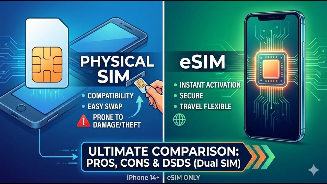 Simplify - eSIM Versus Physical SIM