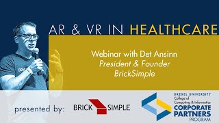 AR & VR in Healthcare Webinar with BrickSimple