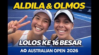 Download Lagu Aldil Sutjiadi Giuliana Olmos lolos ke 16 Besar Australian Open ! MP3