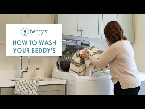 Video: How to wash your Beddy's