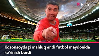 Kosonsoydagi mahluq endi futbol maydonida ko'rinish berdi